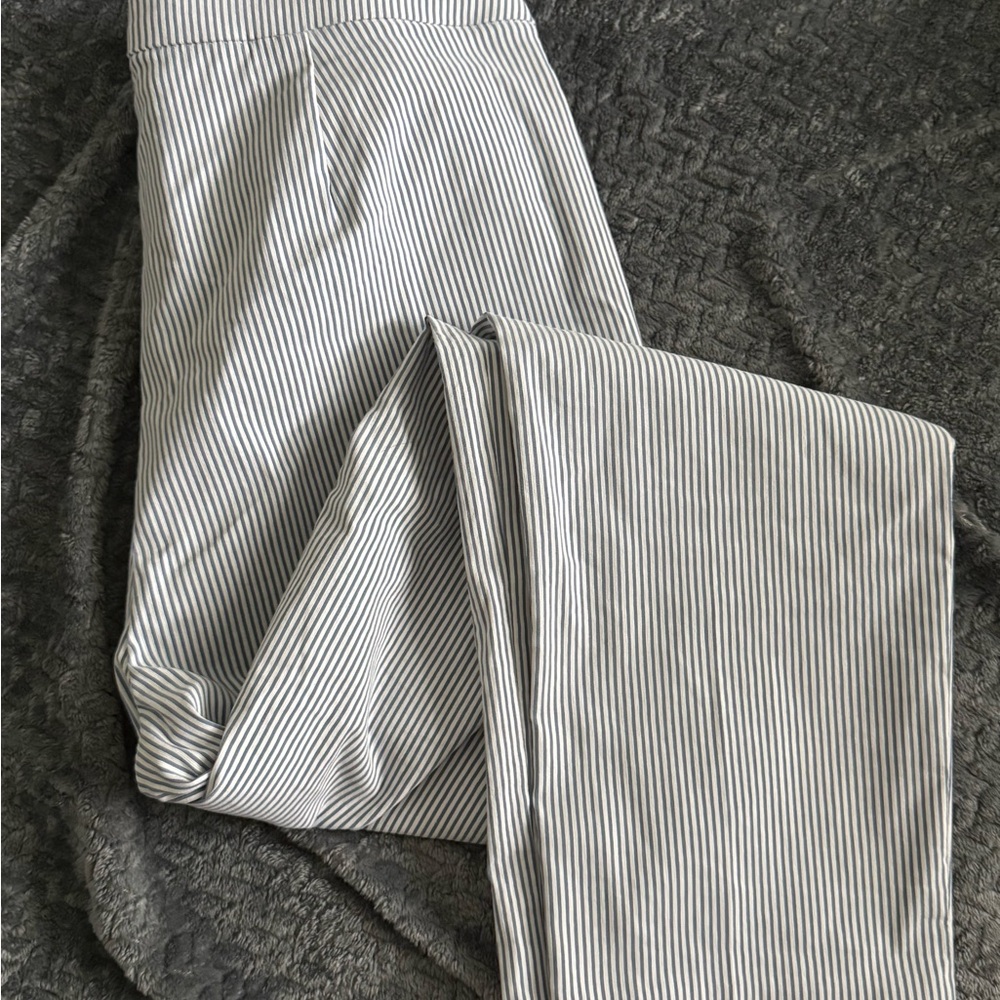 Carolina Belle Navy and White Striped Pants